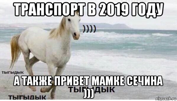 транспорт в 2019 году а также привет мамке сечина )))