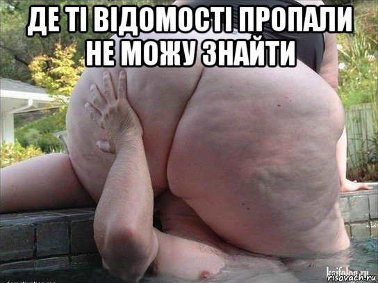 де ті відомості пропали не можу знайти 