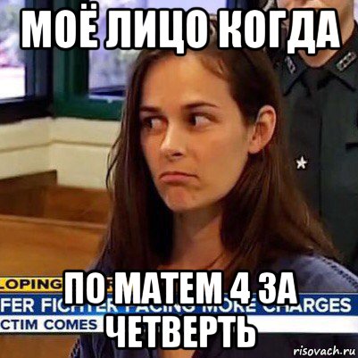 моё лицо когда по матем 4 за четверть, Мем   Фихтер