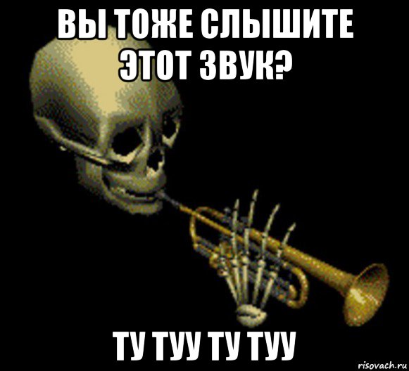 вы тоже слышите этот звук? ту туу ту туу, Мем Мистер дудец