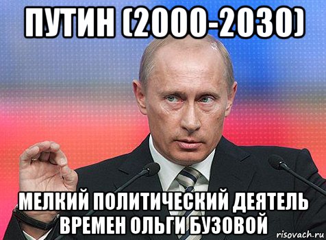 путин (2000-2030) мелкий политический деятель времен ольги бузовой, Мем путин