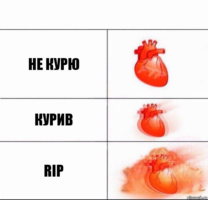 не курю курив rip, Комикс  Расширяюшее сердце