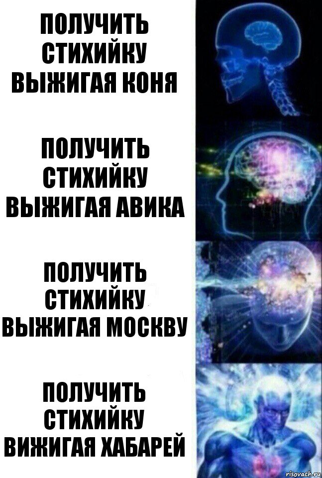 Получить стихийку выжигая Коня Получить стихийку выжигая авика Получить стихийку выжигая Москву Получить стихийку вижигая Хабарей, Комикс  Сверхразум