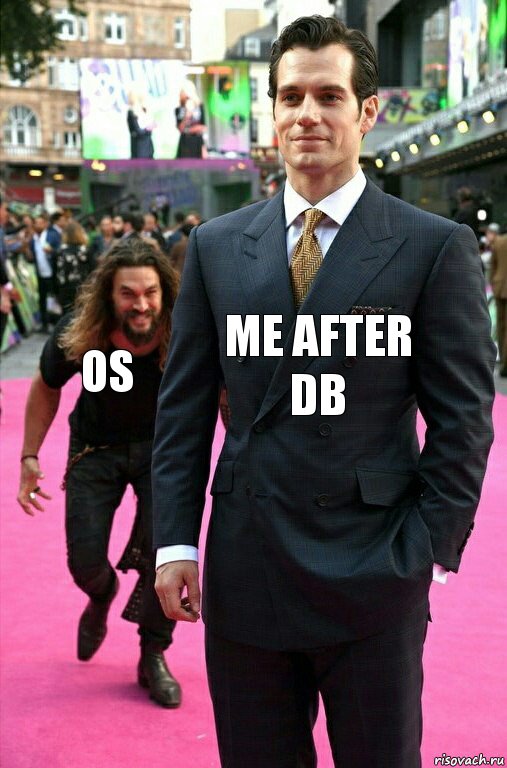 Me after DB OS, Комикс Аквамен крадется к Супермену