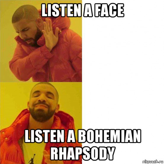 listen a face listen a bohemian rhapsody, Комикс Тимати да нет