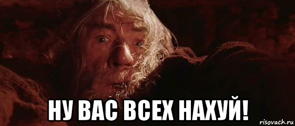  ну вас всех нахуй!, Мем бегите глупцы