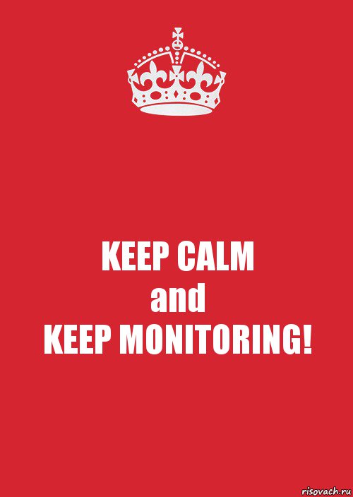 KEEP CALM
and
KEEP MONITORING!, Комикс Keep Calm 3