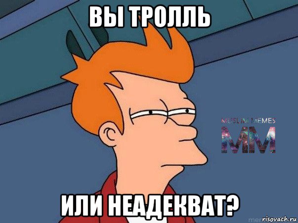 вы тролль или неадекват?