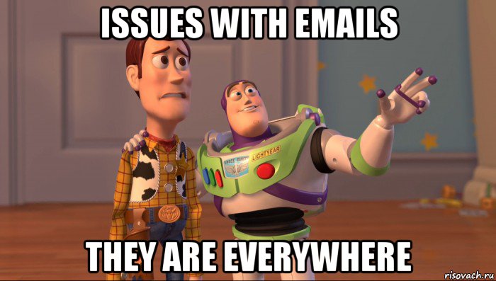 issues with emails they are everywhere, Мем Они повсюду (История игрушек)