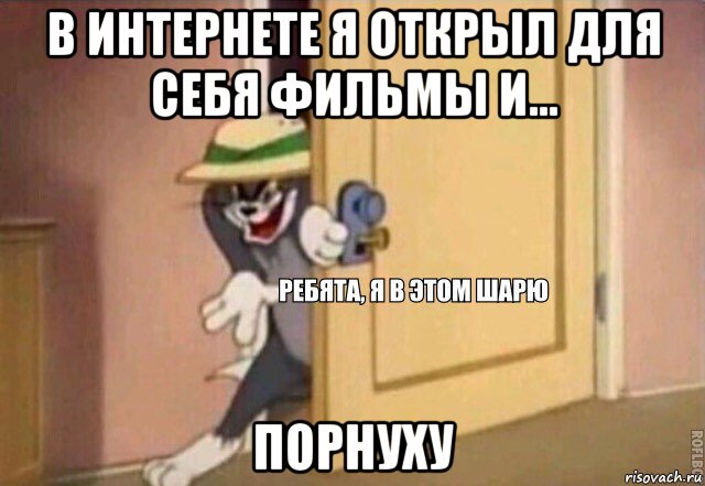 в интернете я открыл для себя фильмы и... порнуху, Мем    Ребята я в этом шарю