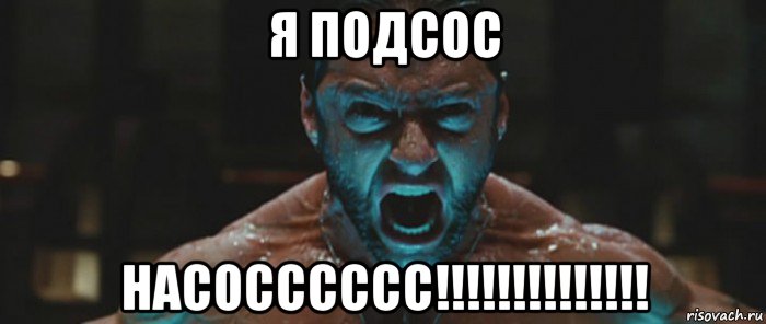 я подсос насосссссс!!!!!!!!!!!!!!, Мем росомаха