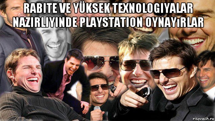 rabite ve yüksek texnologiyalar nazirliyinde playstation oynayırlar 