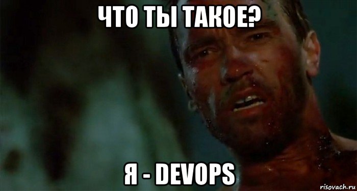 что ты такое? я - devops, Мем Что ты такое