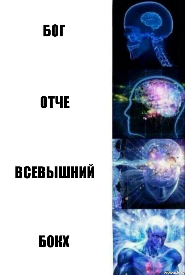 Бог Отче Всевышний Бокх, Комикс  Сверхразум