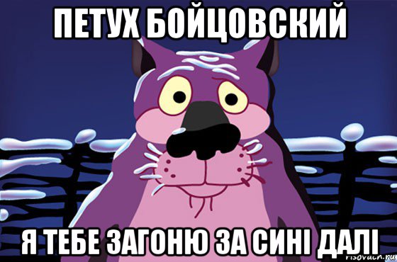 петух бойцовский я тебе загоню за сині далі, Мем Волк