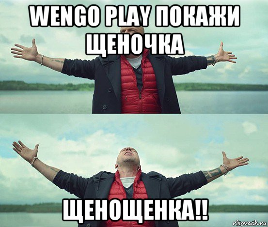 wengo play покажи щеночка щенощенка!!, Мем Безлимитище