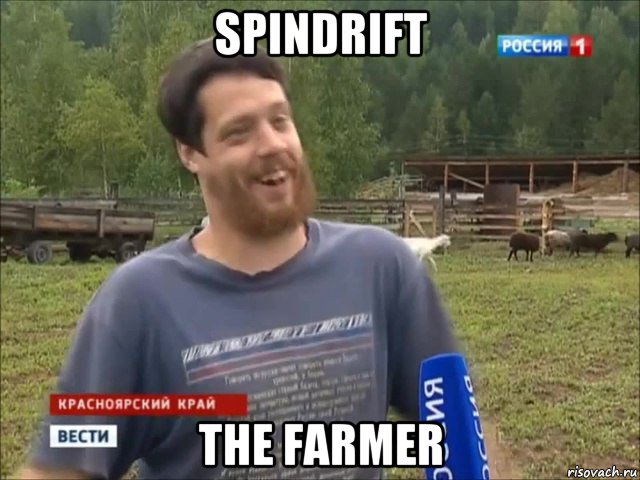 spindrift the farmer, Мем фермер
