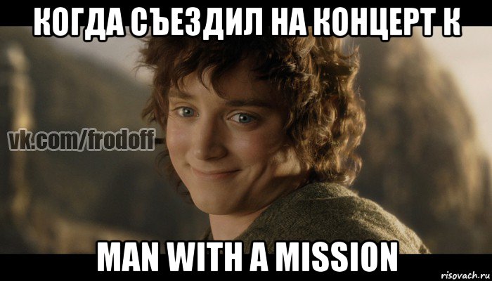 когда съездил на концерт к man with a mission