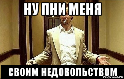 ну пни меня своим недовольством, Мем Ну чо