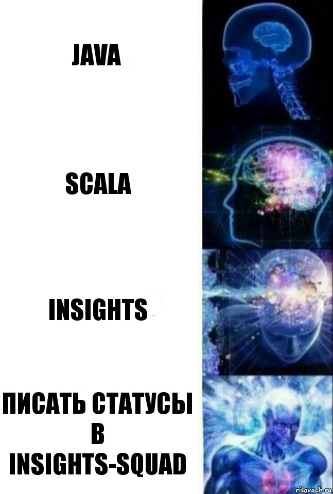 java scala insights писать статусы в insights-squad, Комикс  Сверхразум