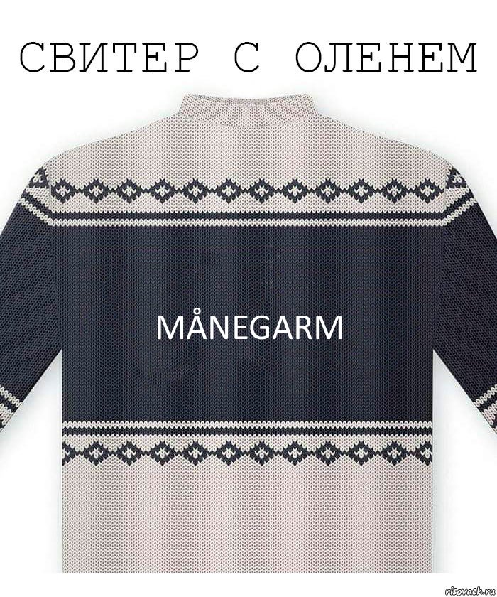 Månegarm, Комикс  Свитер с оленем