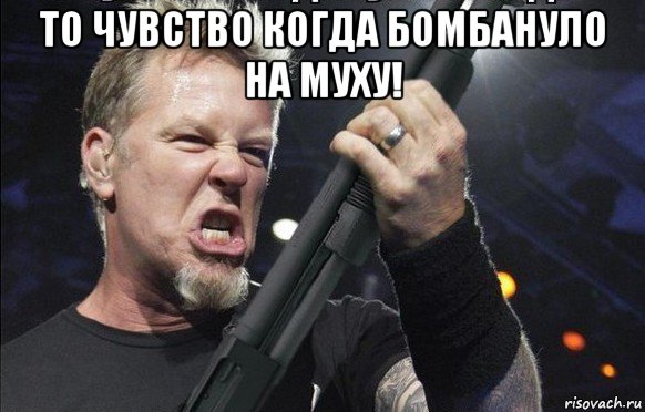 то чувство когда бомбануло на муху! , Мем То чувство когда