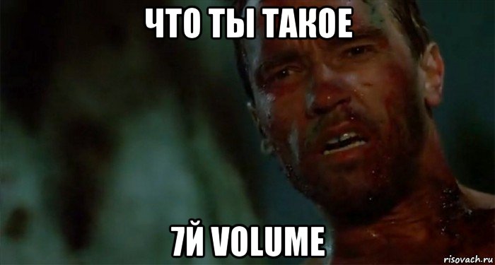 что ты такое 7й volume, Мем Что ты такое