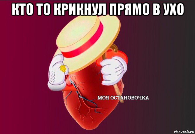 кто то крикнул прямо в ухо , Мем   Моя остановочка