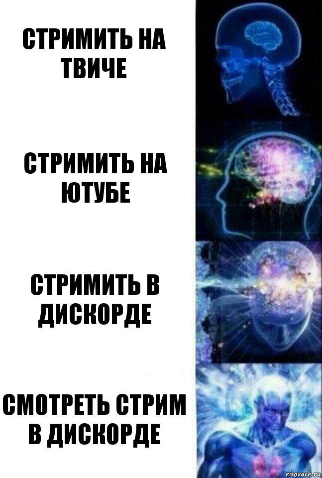 стримить на твиче стримить на ютубе стримить в дискорде смотреть стрим в дискорде, Комикс  Сверхразум