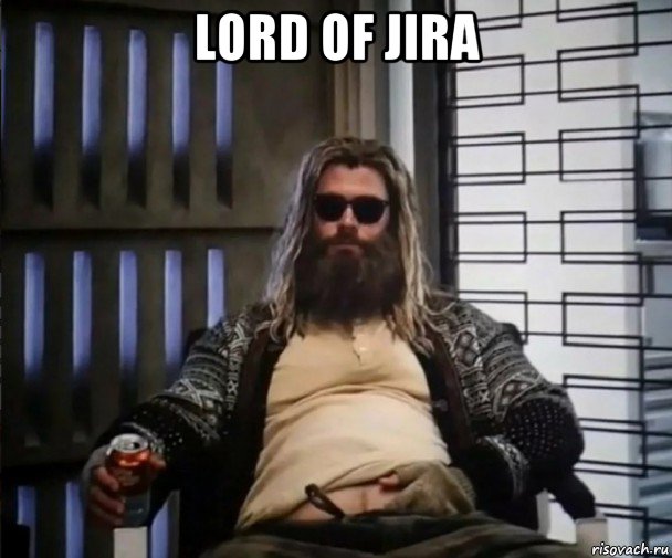 lord of jira , Мем Толстый Тор