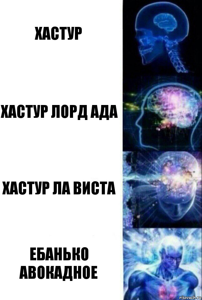 Хастур ХАСТУР Лорд Ада хастур ла виста Ебанько авокадное, Комикс  Сверхразум