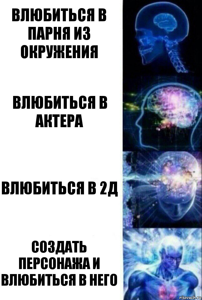 Влюбиться в парня из окружения Влюбиться в актера Влюбиться в 2Д Создать персонажа и влюбиться в него, Комикс  Сверхразум