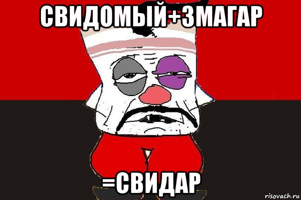 свидомый+змагар =свидар, Мем ватник