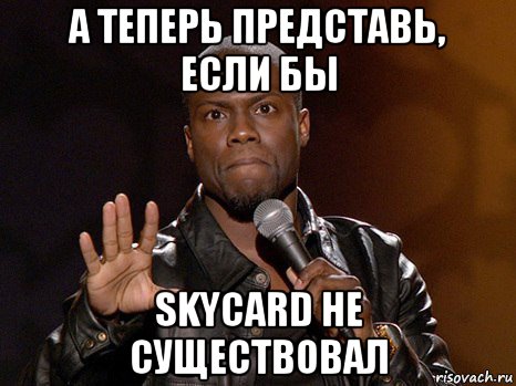 а теперь представь, если бы skycard не существовал