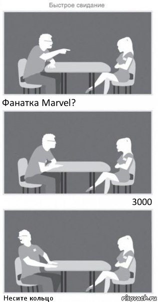 Фанатка Marvel? 3000 Несите кольцо