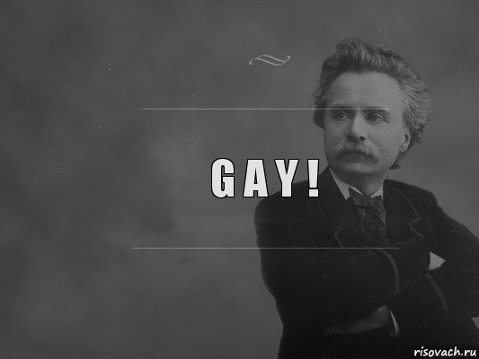 G A Y !, Комикс  edvard grieg