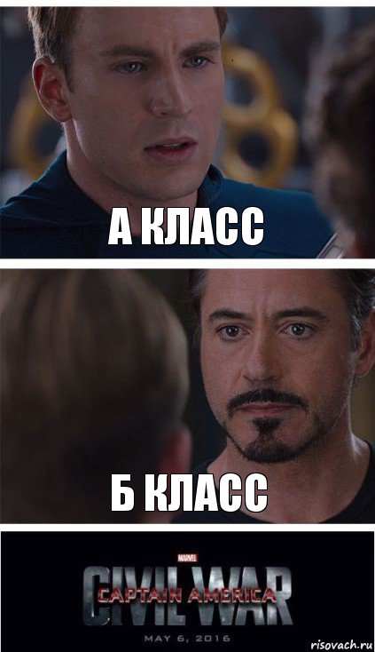 А класс Б класс