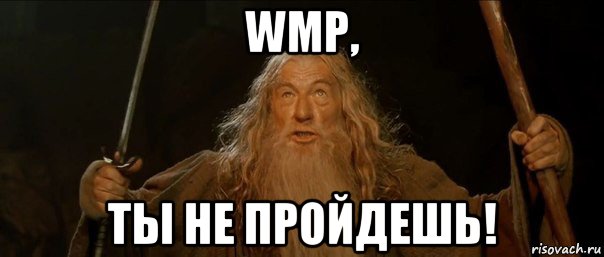 wmp, ты не пройдешь!, Мем Гендальф (Ты не пройдешь)