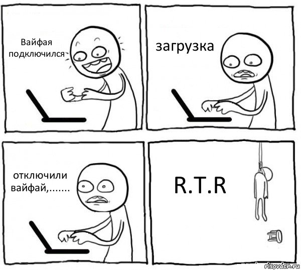 Вайфая подключился загрузка отключили вайфай,....... R.T.R