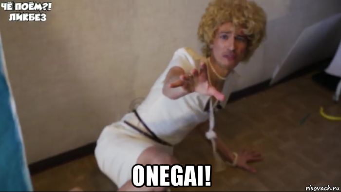  onegai!, Мем Не бейте плиз