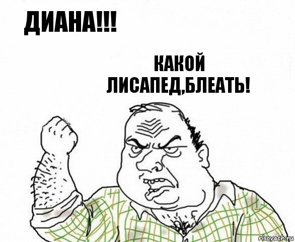 Диана!!! Какой лисапед,блеать!