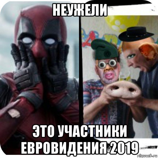 неужели это участники евровидения 2019