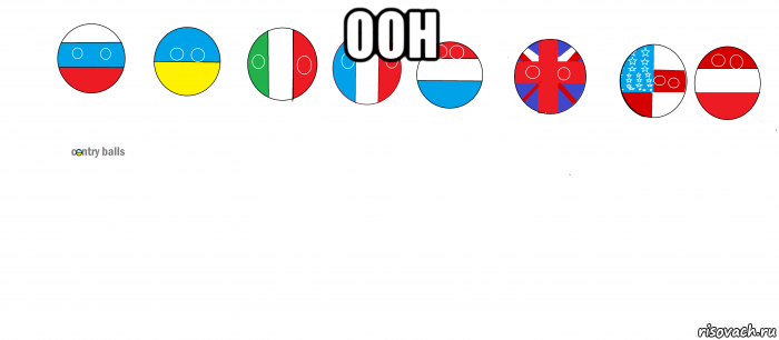 оон , Мем Countryballs