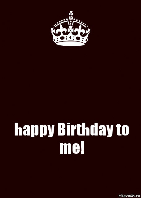  happy Birthday to me!, Комикс keep calm