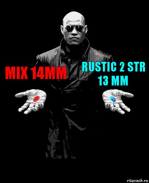 MIX 14mm Rustic 2 str 13 mm , Комикс Выбор