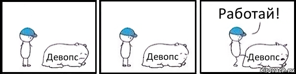 Девопс Девопс Девопс Работай!, Комикс   Работай