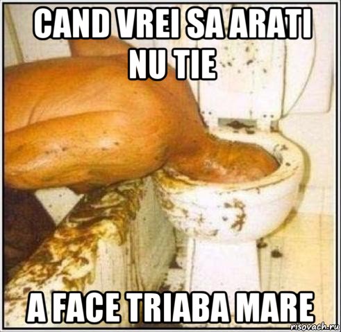 cand vrei sa arati nu tie a face triaba mare, Мем Дайвер