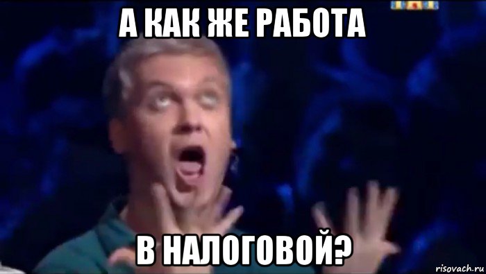 а как же работа в налоговой?