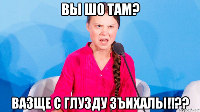 вы шо там? вазще с глузду зъихалы!!??