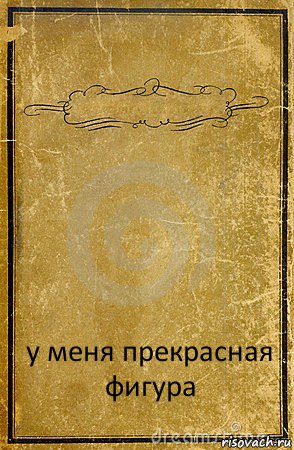  у меня прекрасная фигура, Комикс обложка книги